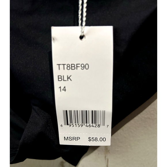 NWT Trina Turk Designer One Piece Bikini Bathing Suit Bottom in Size 14 Large - Picture 4 of 7